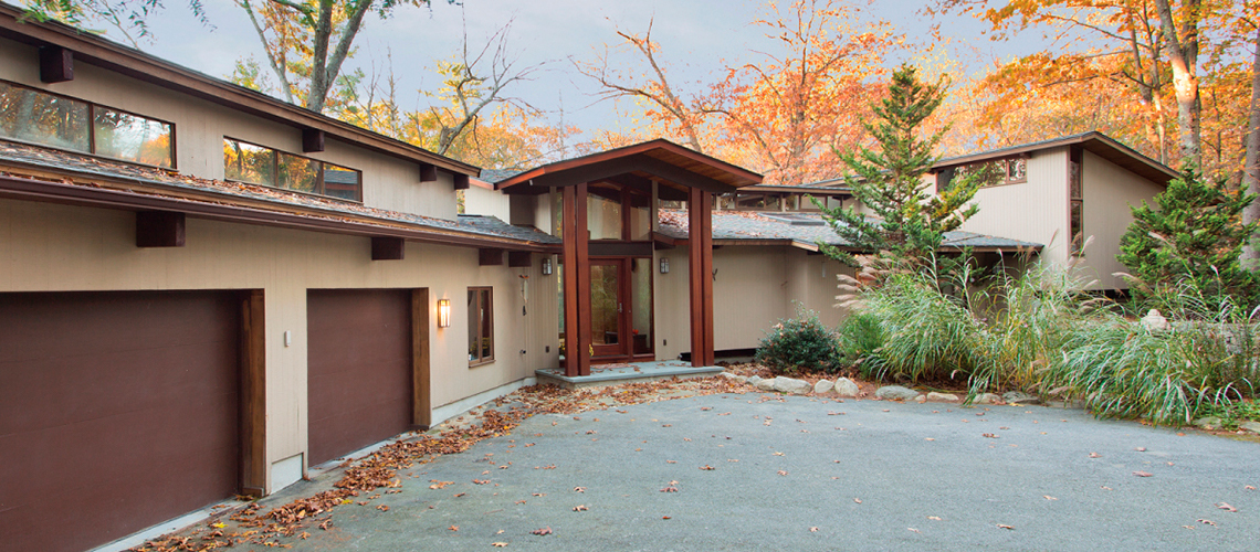 Mahogany Glass Door - Trudeau Windows and Doors