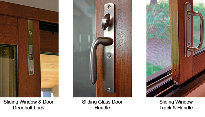 Sliding Glass Door and Sliding Window Hardware - Trudeau Windows and Doors